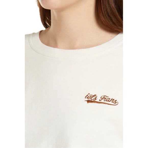 Urban Outfitters IETS FRANS Long Sleeve Boyfriend Tee Size M NWT - Picture 3 of 12